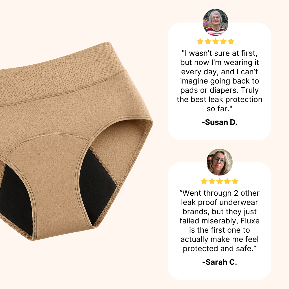 Fluxe: Leak-Proof Underwear That Won't Let You Down - 4-Pack