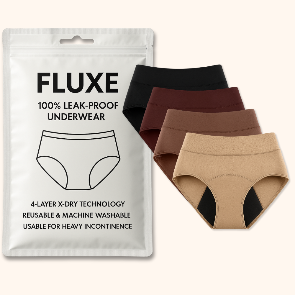 Fluxe: Leak-Proof Underwear That Won't Let You Down - 4-Pack