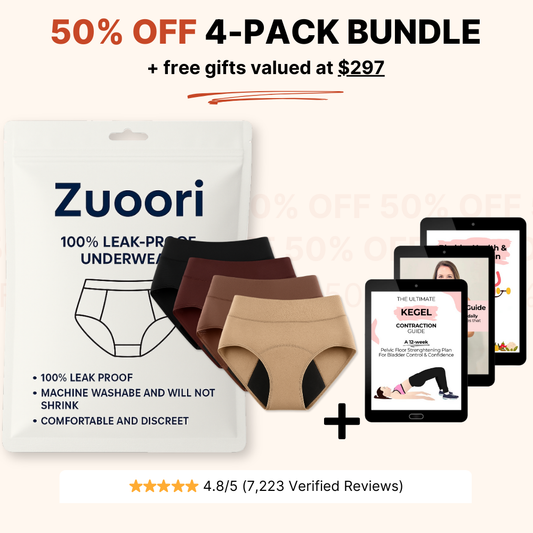 Fluxe 100% Leak-Proof Underwear - 4-Pack