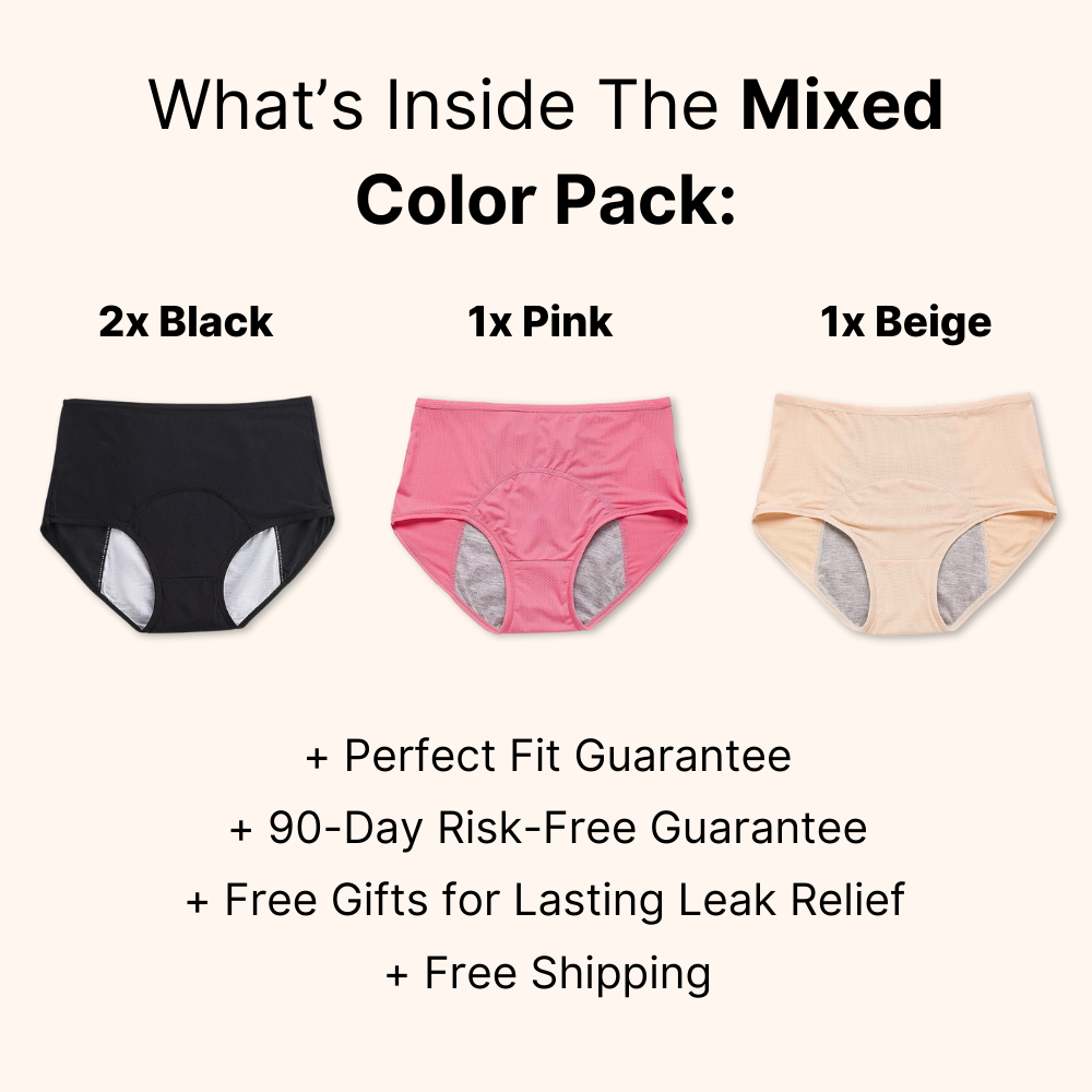 Fluxe - Leak-Proof Underwear That Won't Let You Down (4-Pack)