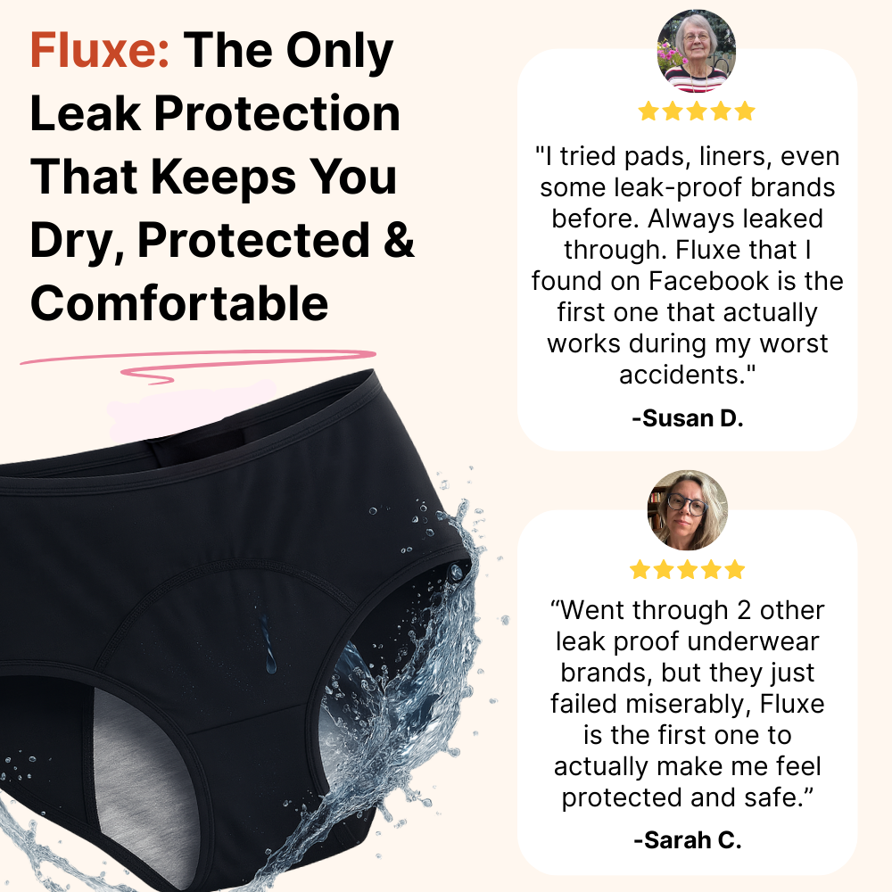 Fluxe - Leak-Proof Underwear That Won't Let You Down (4-Pack)