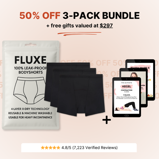 Fluxe - 100% Leak-Proof Bodyshorts For Women 60+